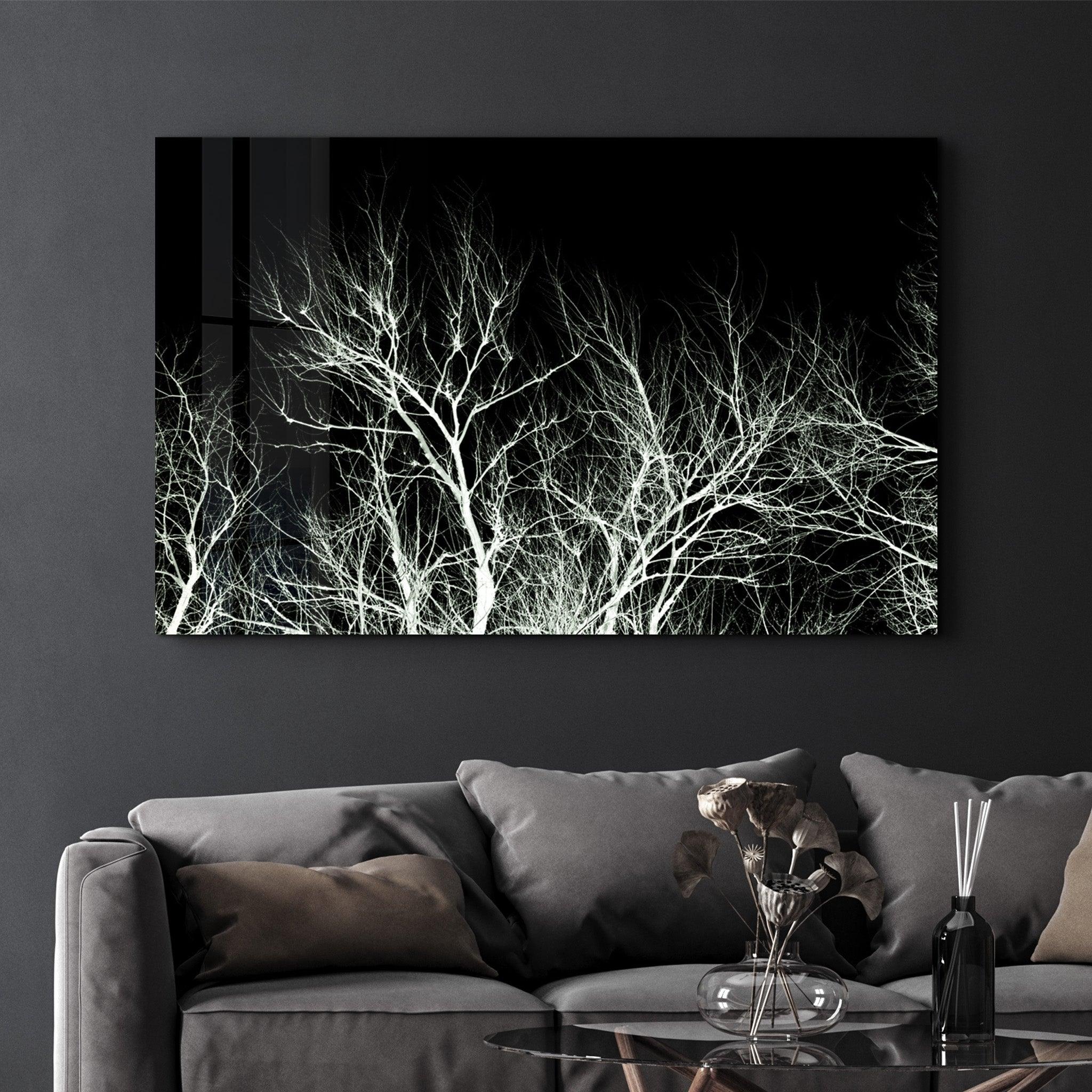 Negative | Glass Wall Art - Artdesigna