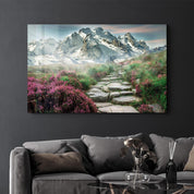 Pathway | Glass Wall Art - Artdesigna