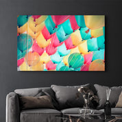 Balloons | Glass Wall Art - Artdesigna