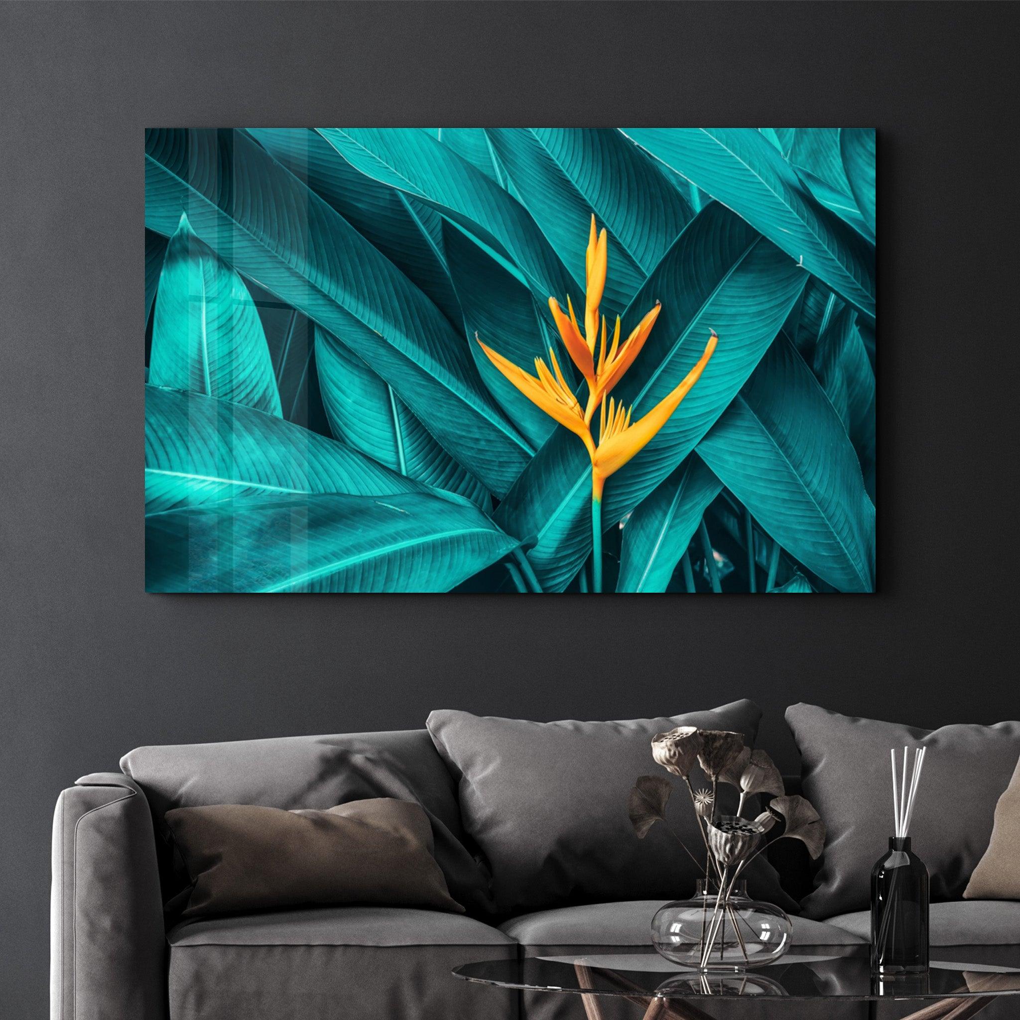 Tropica | Glass Wall Art - Artdesigna