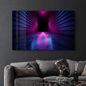 Neon Xwhere | Glass Wall Art - Artdesigna