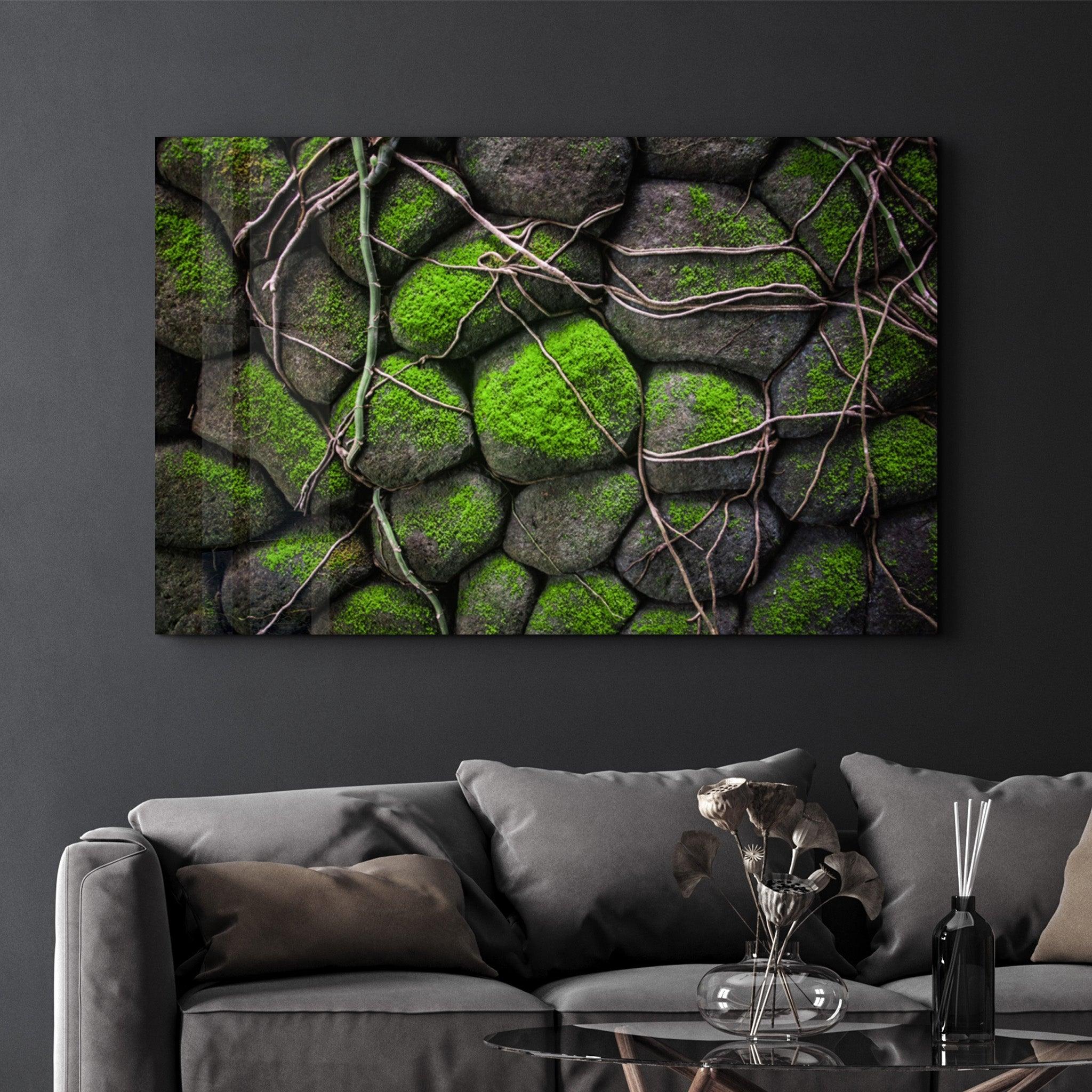 Ivy | Glass Wall Art - Artdesigna