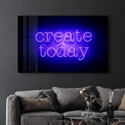 Create Today | Glass Wall Art - Artdesigna