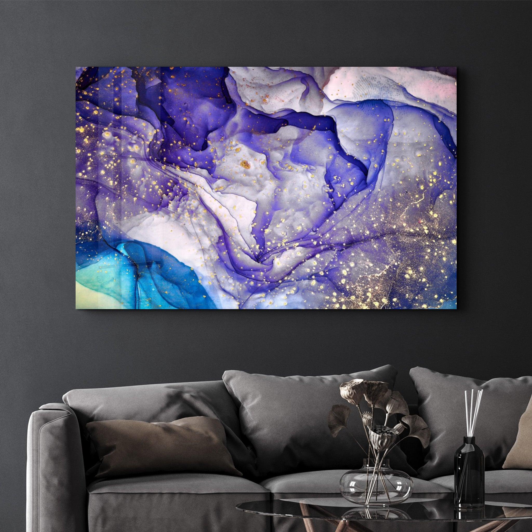 Marble Design 4 | Glass Wall Art - Artdesigna