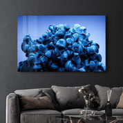 Bluee | Designer's Collection Glass Wall Art - Artdesigna