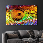 Dragon's Eye | Designer's Collection Glass Wall Art - Artdesigna