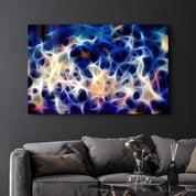 Light Weaves | Glass Wall Art - Artdesigna