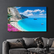 Heaven Beach | Glass Wall Art - Artdesigna