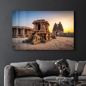 Hampi, Karnataka, India | Glass Wall Art - Artdesigna