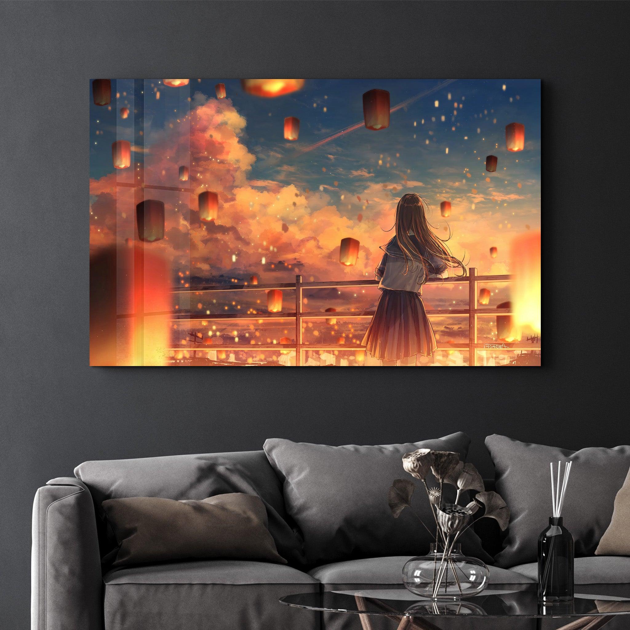 The Last Wishes | Glass Wall Art - Artdesigna