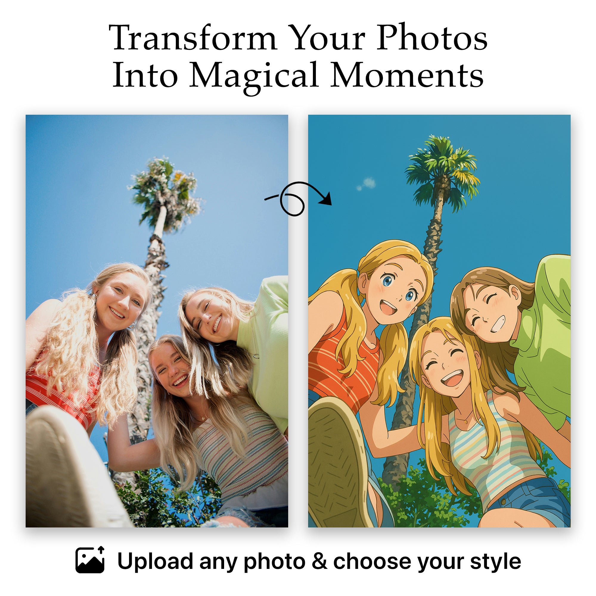 Custom Cartoon & Painting Style For Your Personal Image | Glass Wall Art