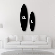Tropical Paradise | Surfboard Glass Wall Art