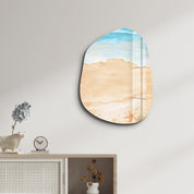 Coastal Dream – Amorphous Glass Wall Art