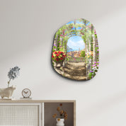 Garden Archway – Amorphous Glass Wall Art