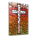 Cross | Glass Wall Art