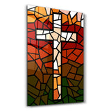 Cross | Glass Wall Art