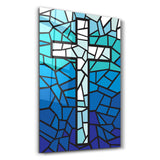 Cross | Glass Wall Art