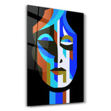 The Face Bauhaus | Glass Wall Art
