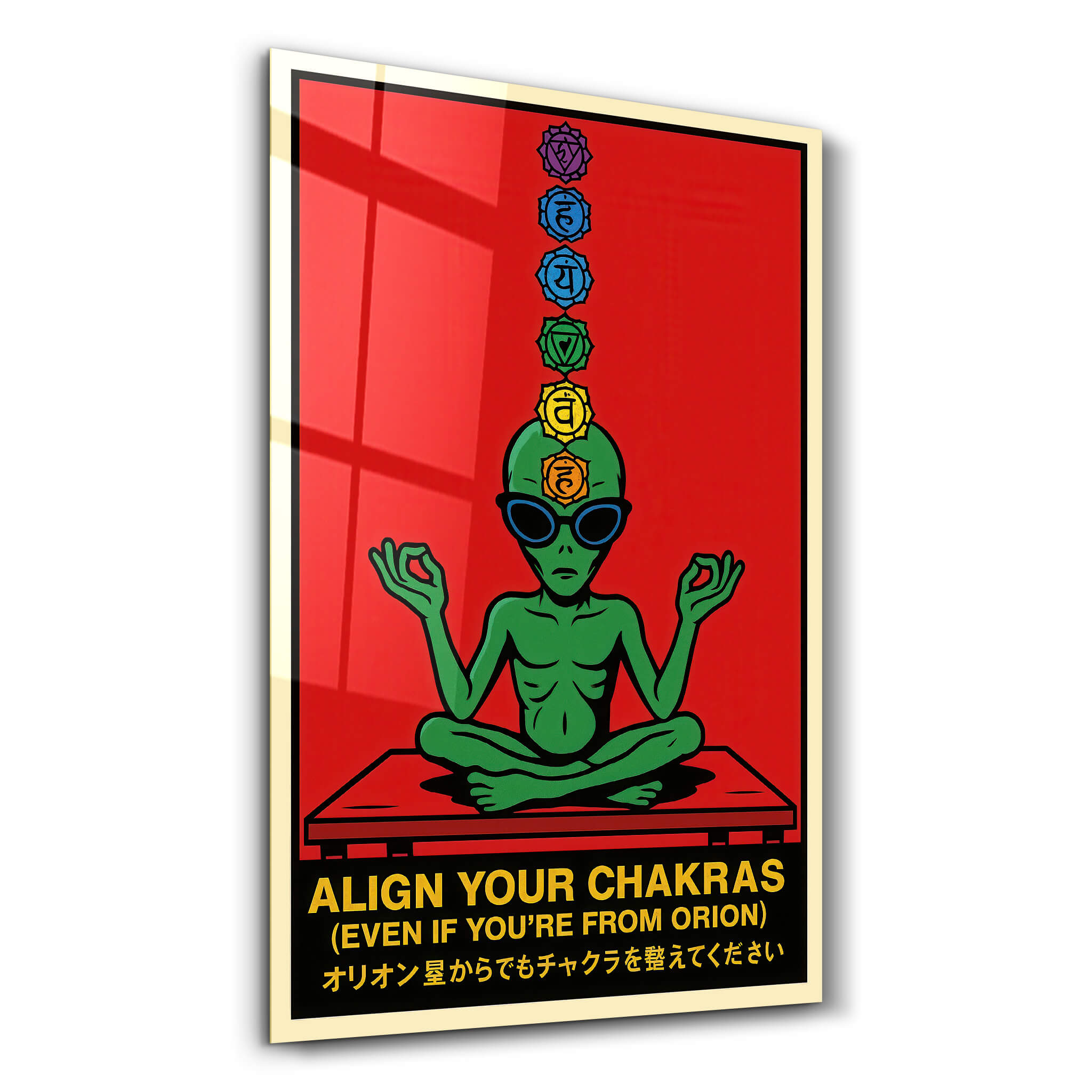 Align Your Chakras - Glass Wall Art