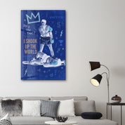 I Shook Up the World - Champion Spirit Glass Wall Art