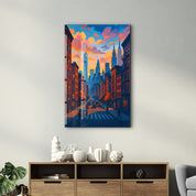 City of Dreams – Glass Wall Art by HMZ