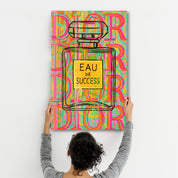 Eau de Success - Pop Luxe Glass Wall Art