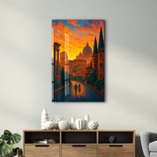 Eternal Stroll – Glass Wall Art by HMZ