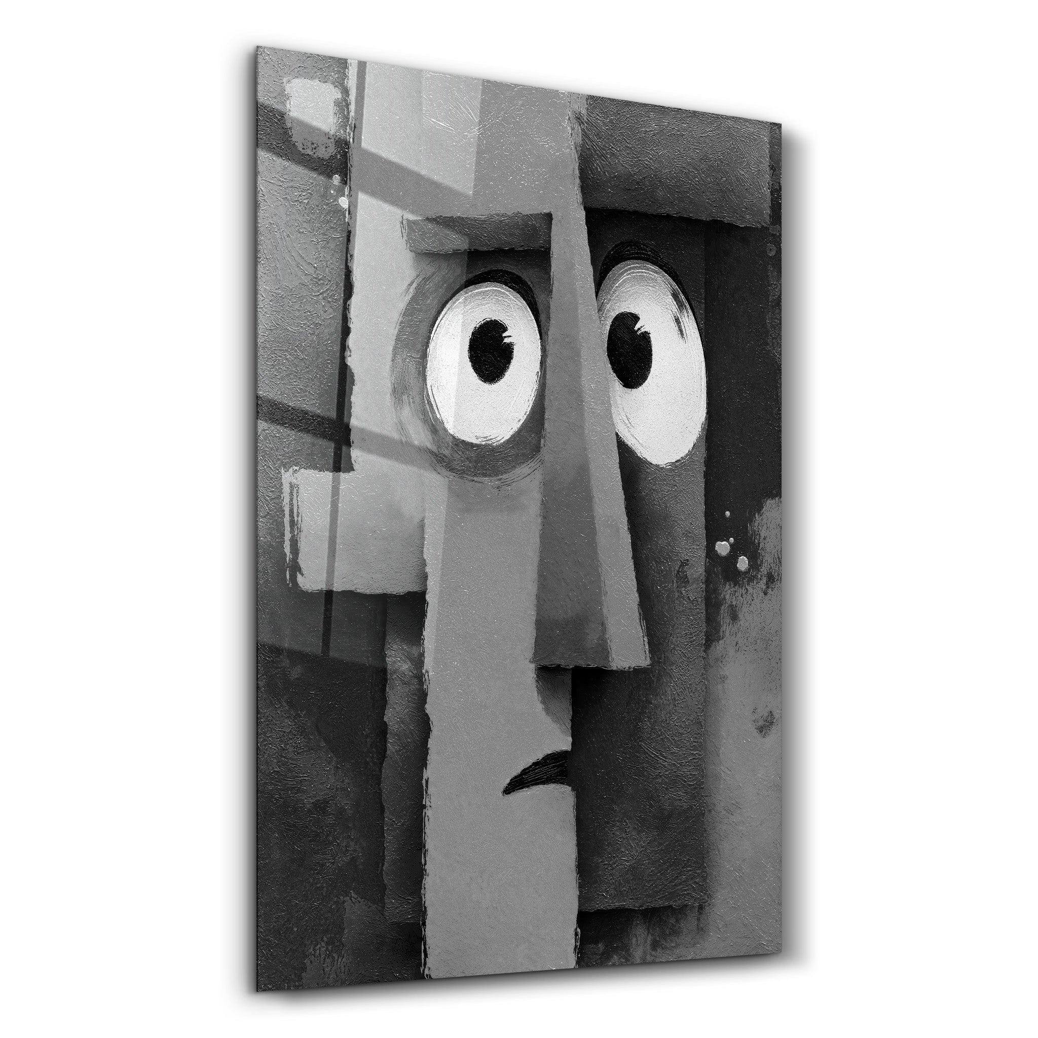 Faces of Feeling - Glass Wall Art