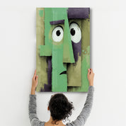 Faces of Feeling - Glass Wall Art