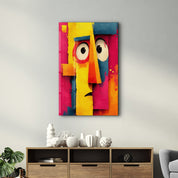 Faces of Feeling - Glass Wall Art