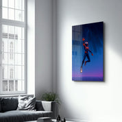Into the Webverse – Glass Wall Art by HMZ