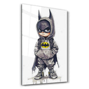 Little Dark Knight - Glass Wall Art