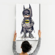 Little Dark Knight - Glass Wall Art