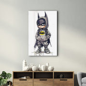 Little Dark Knight - Glass Wall Art