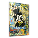 Make More Money Billionaire Ambition | Glass Wall Art