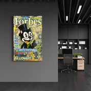 Make More Money - Billionaire Ambition Glass Wall Art