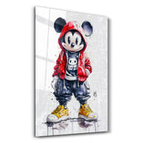Mischief in the Streets | Glass Wall Art