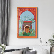Palace Garden Serenity – Glass Wall Art