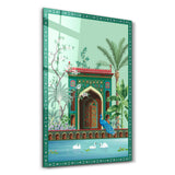 Palace Serenity – Glass Wall Art