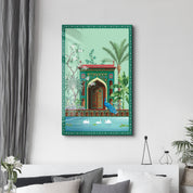 Palace Serenity – Glass Wall Art