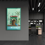 Palace Serenity – Glass Wall Art