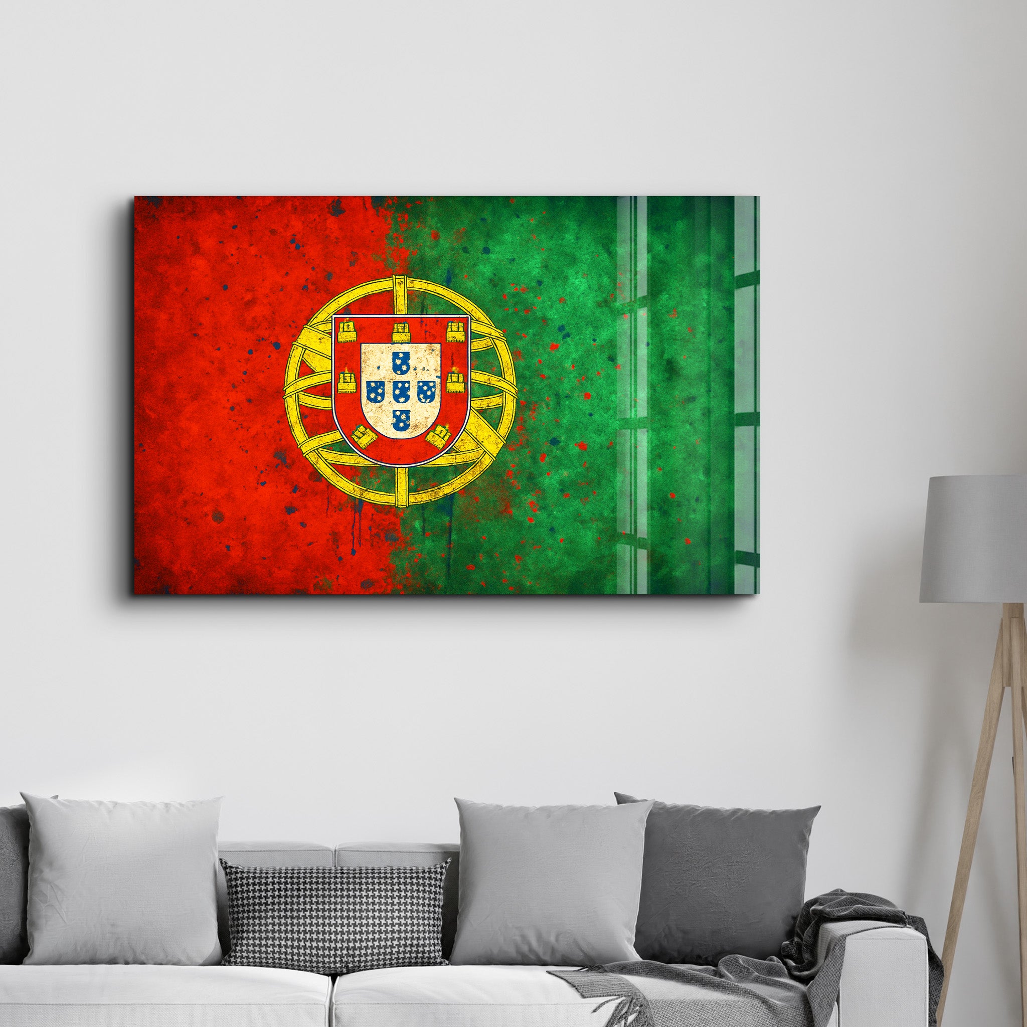 Portugal Flag Splash Glass Wall Art ArtDesigna Artdesigna portugal-flag-splash-glass-wall-art-artdesigna-artdesigna