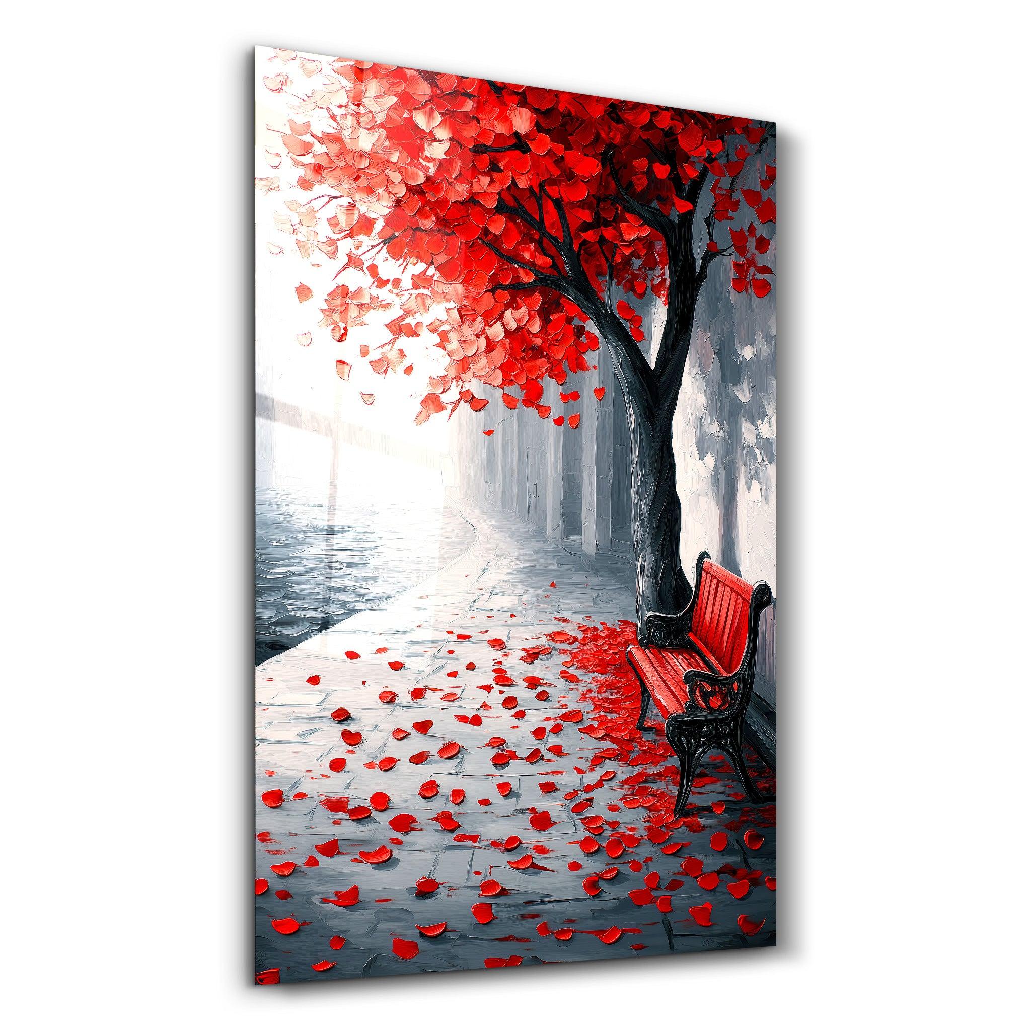 artdesigna-glass-wall-art-s-16-x10-red-bench-beneath-the-tree-glass-wall-art-63763419791741.jpg