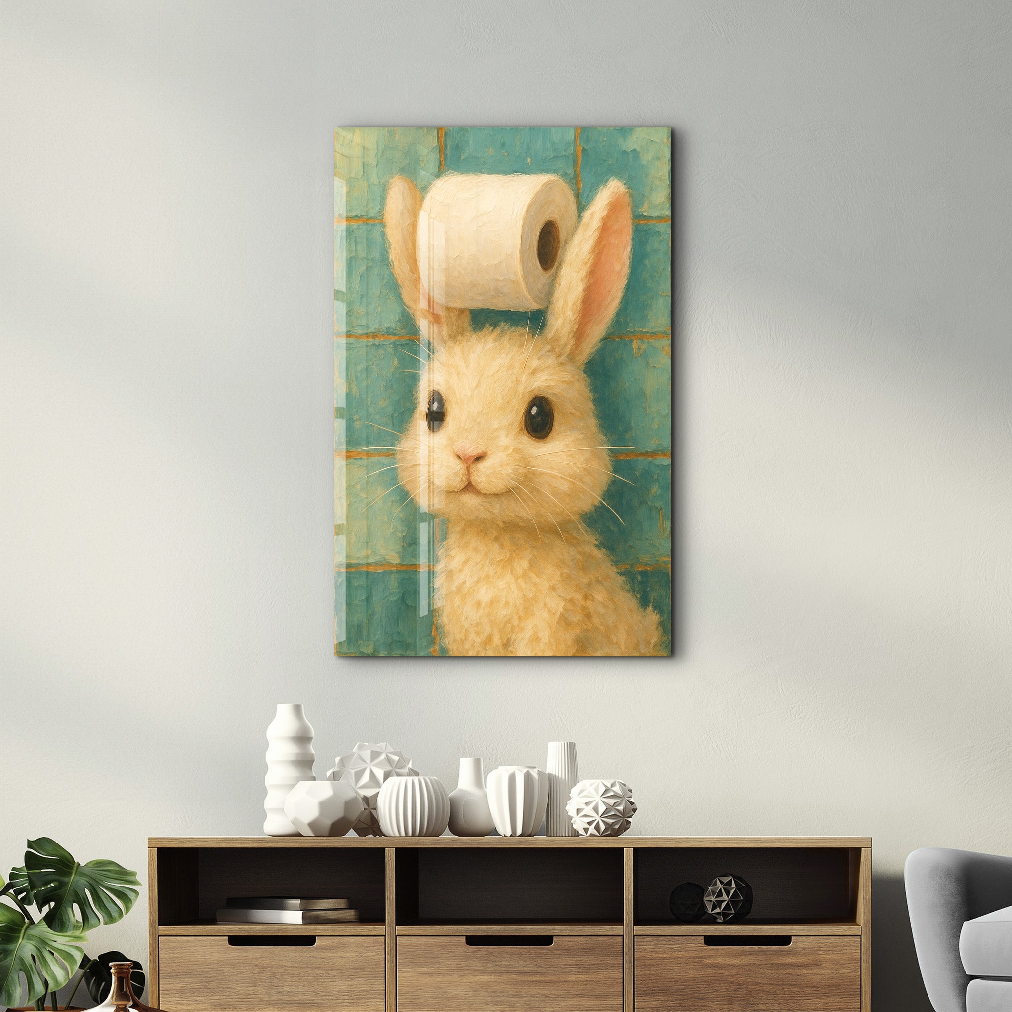 Roll With It – Glass Wall Art