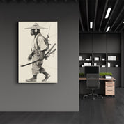 Ronin Primate - Glass Wall Art