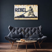 Routine Rebellion - Glass Wall Art