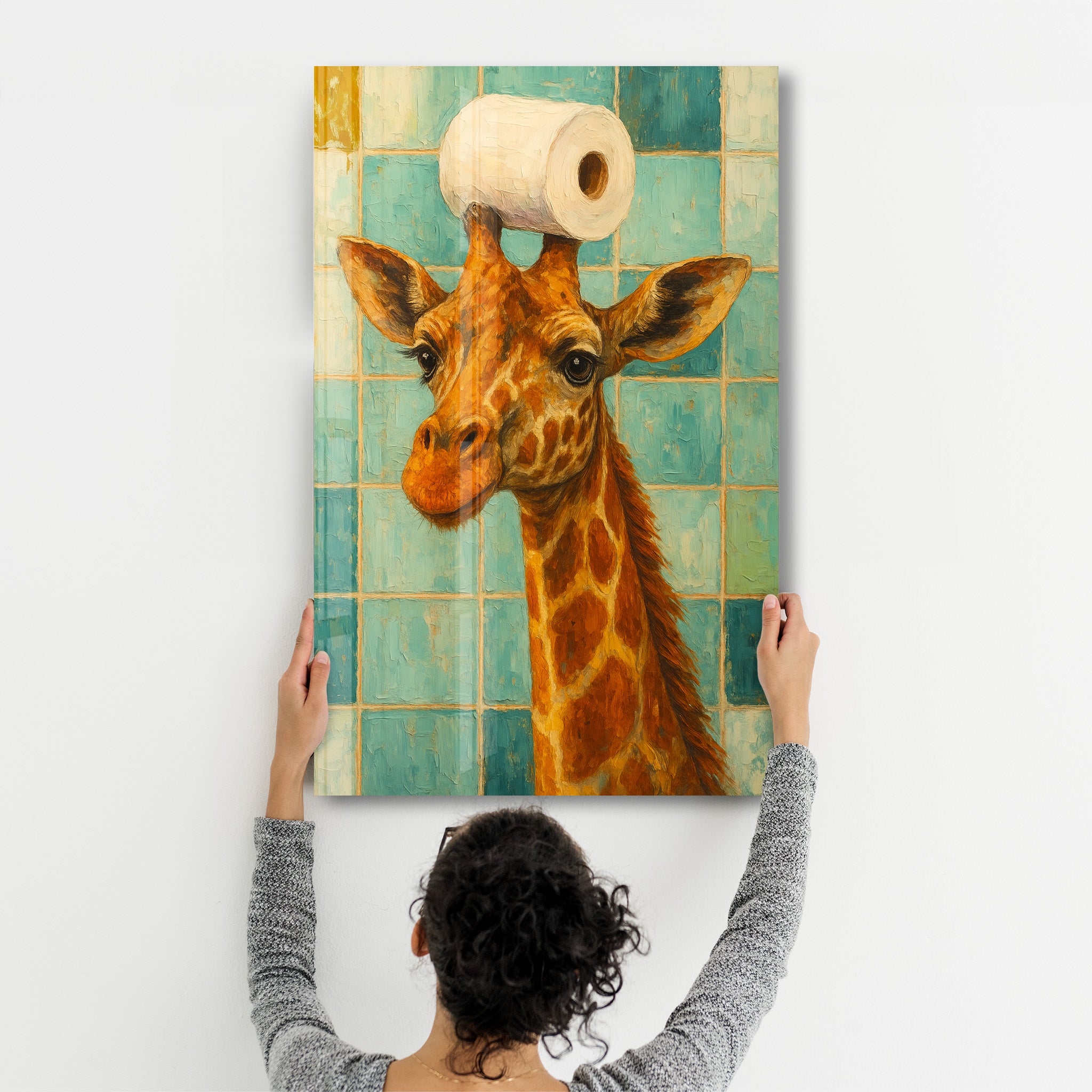 Tall Order – Glass Wall Art