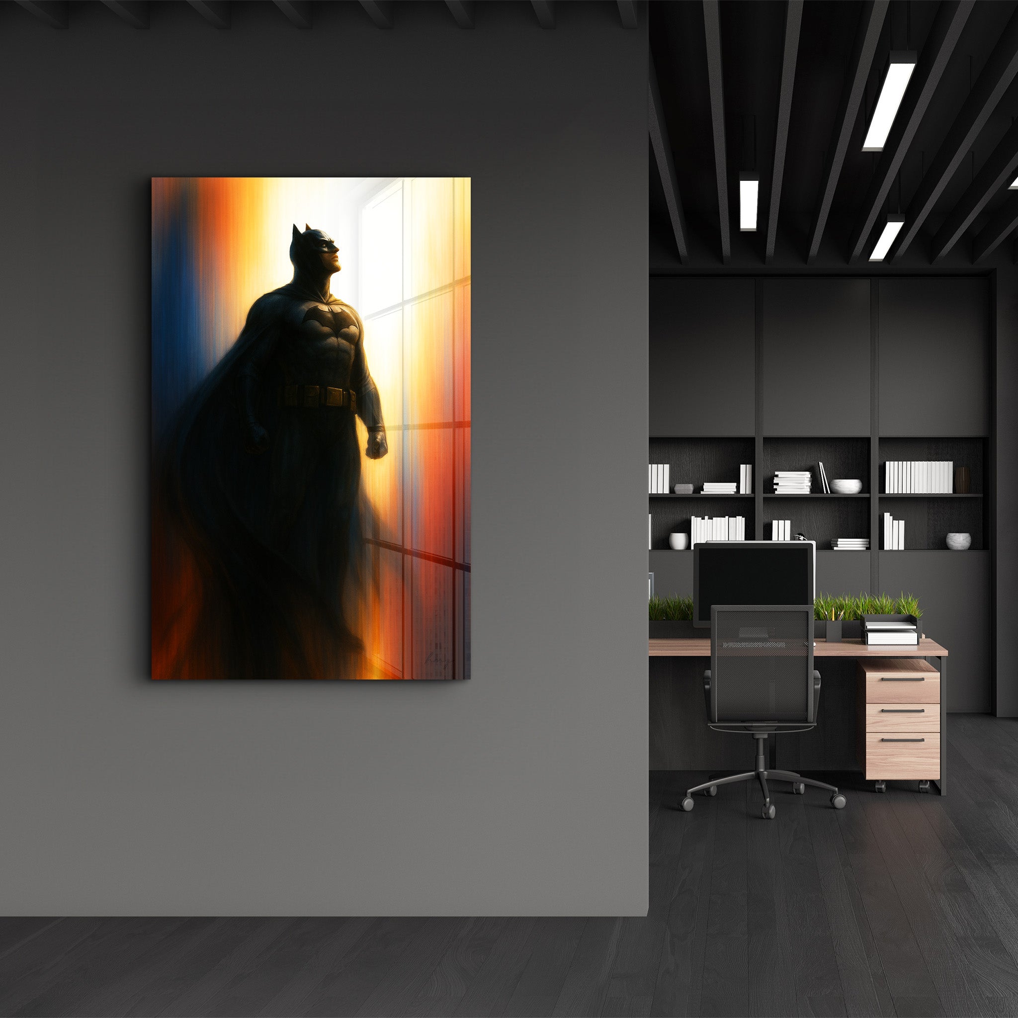The Bat of Gotham – Glass Wall Art by HMZ