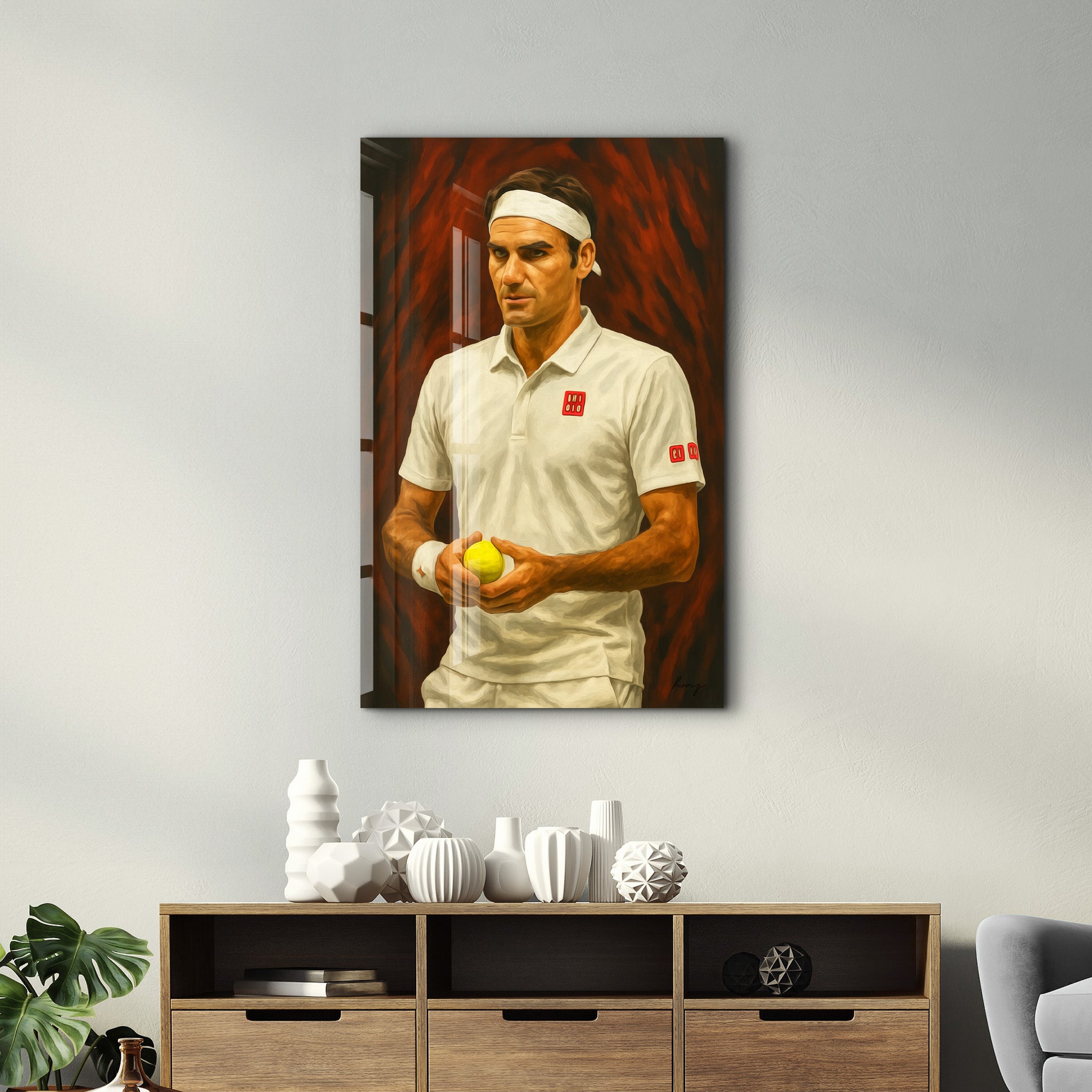 The Elegance – Glass Wall Art by HMZ