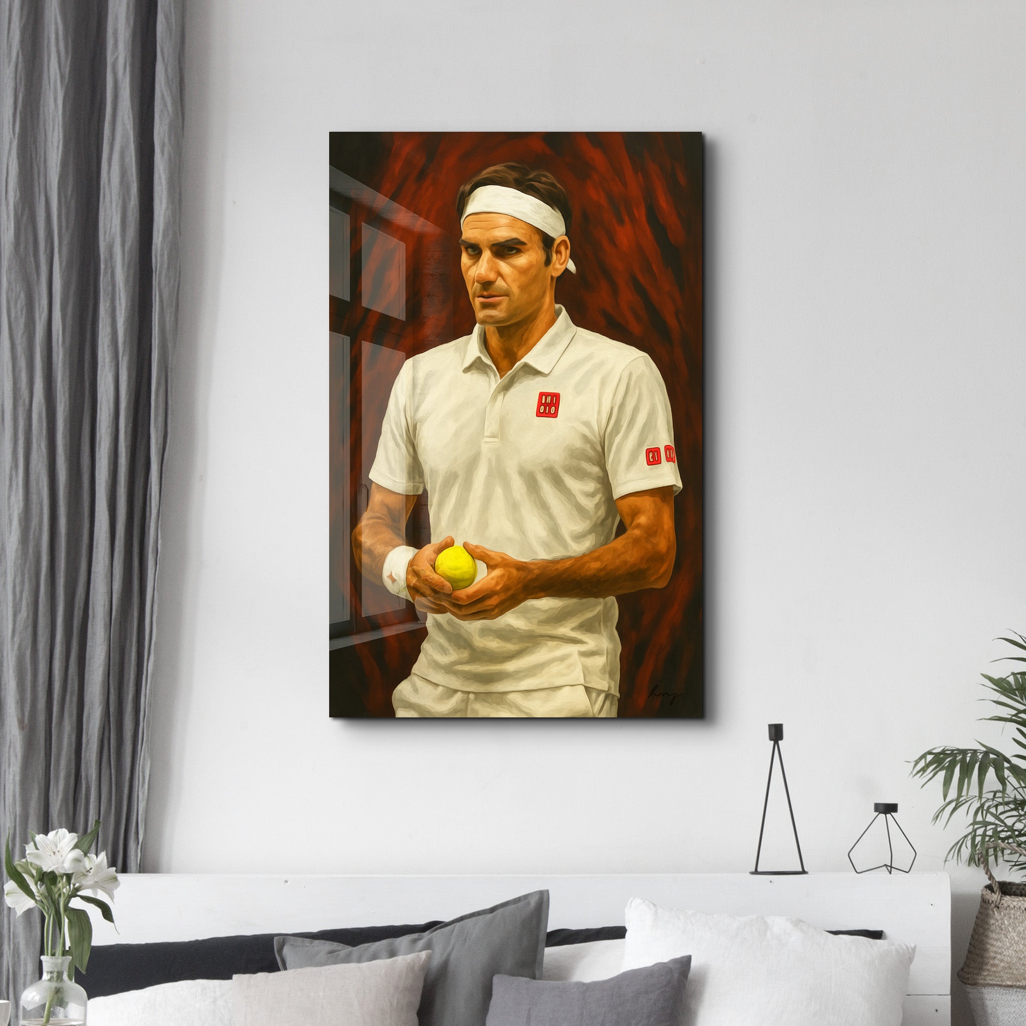 The Elegance – Glass Wall Art by HMZ